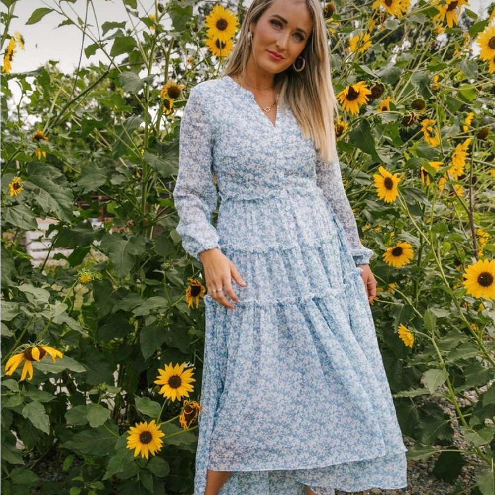 FORGET ME NOT DRESS - SLIGHTLY IMPERFECT